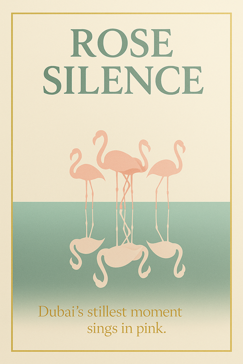 rose silence dubai s stillest moment sings in pink  