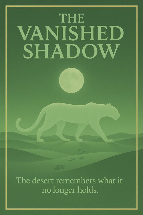 the vanished shadow the desert remembers what it no longer holds  