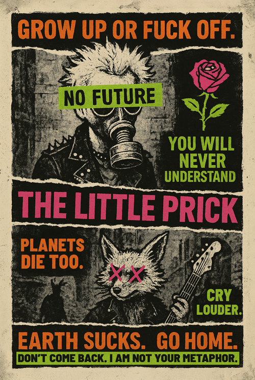 the little prick (punk verzija malog princa)  