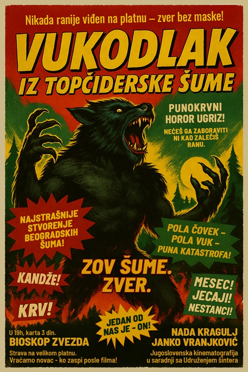 vukodlak iz topčiderske šume  