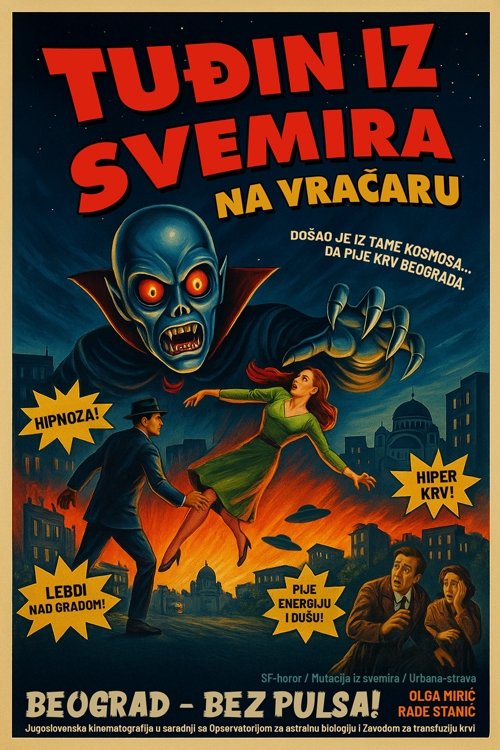 tuđin iz svemira na vračaru  