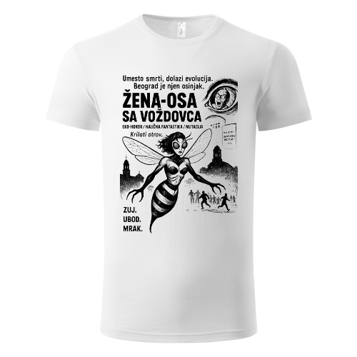 žena osa sa voždovca (crno belo)  
