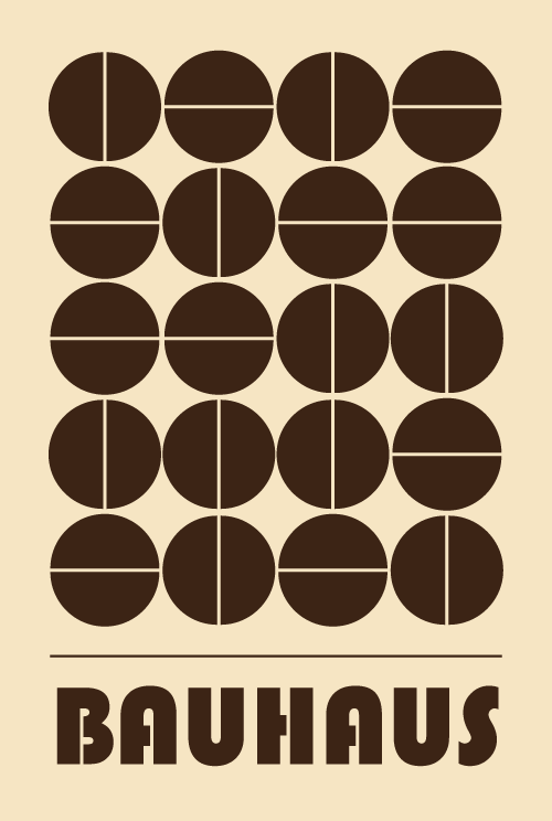 polovine krugova bauhaus  