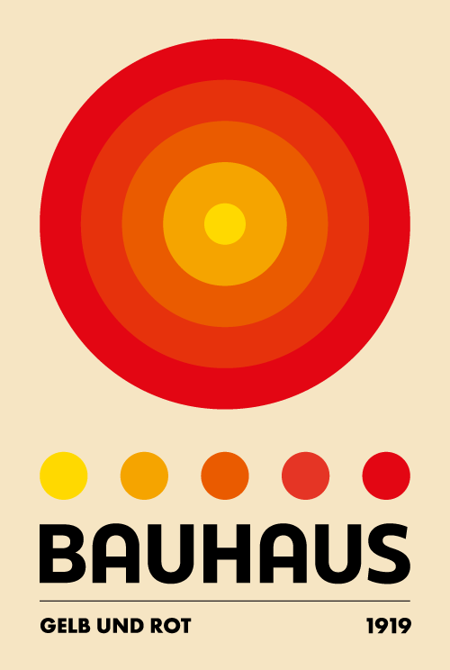 serija 5 farbstudie gelb und rot (studija boje, žuta i crvena)  