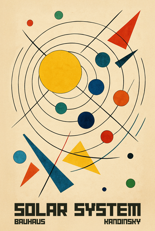 sunčev sistem kandinski (solar system)  