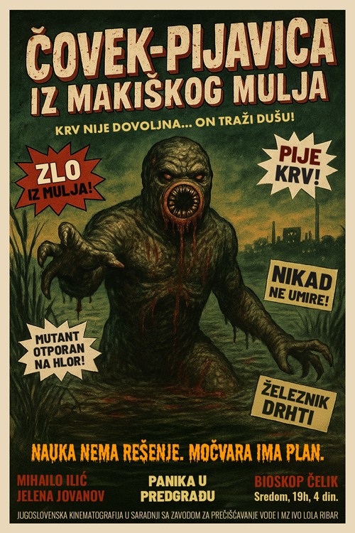 čovek pijavica iz makiškog mulja  