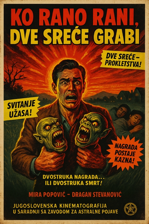 ko rano rani dve sreće grabi  