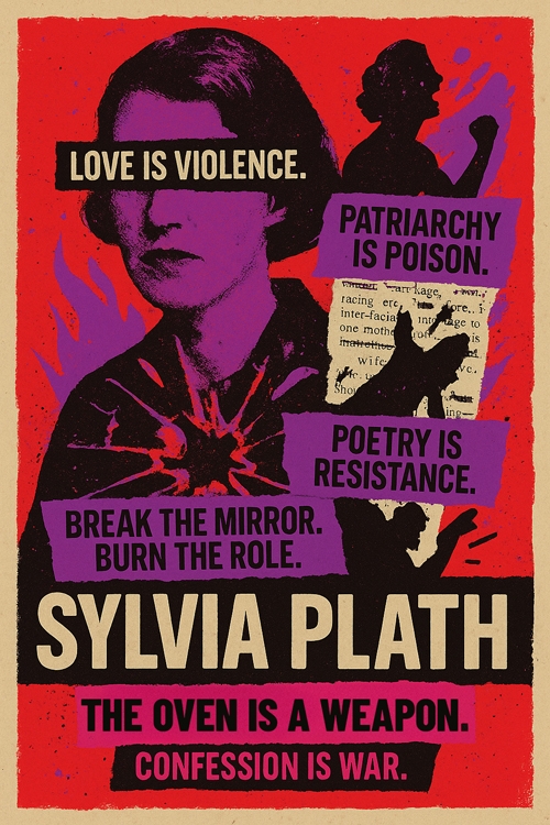 sylvia plath the oven is a weapon  
