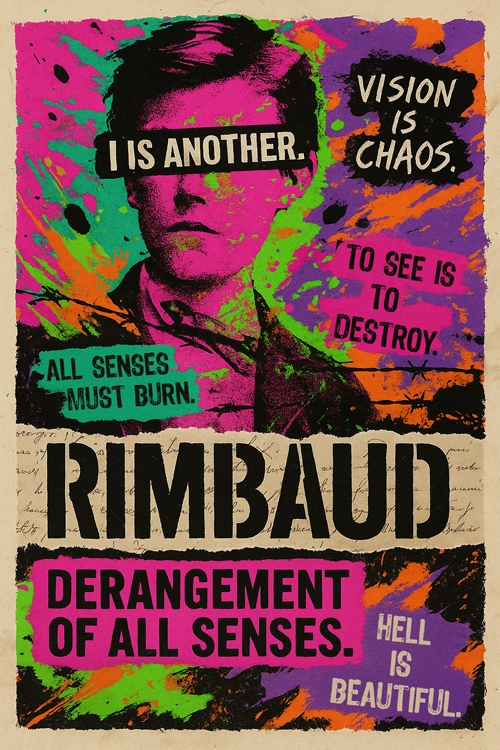 rimbaud (rembo) all senses must burn  