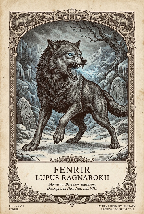 fenrir fenrir lupus ragnarokii  