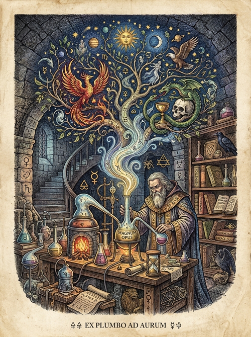 ex plumbo ad aurum (iz olova u zlato)  