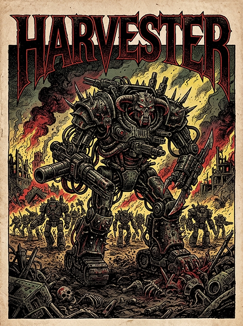 harvester war machine  