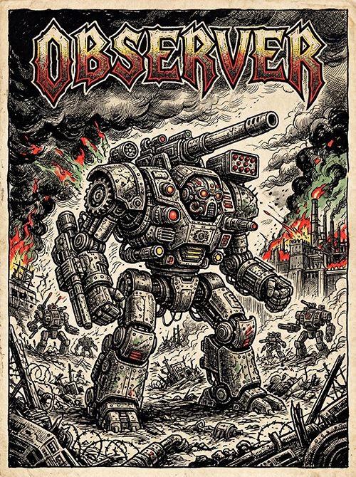 observer war machine  