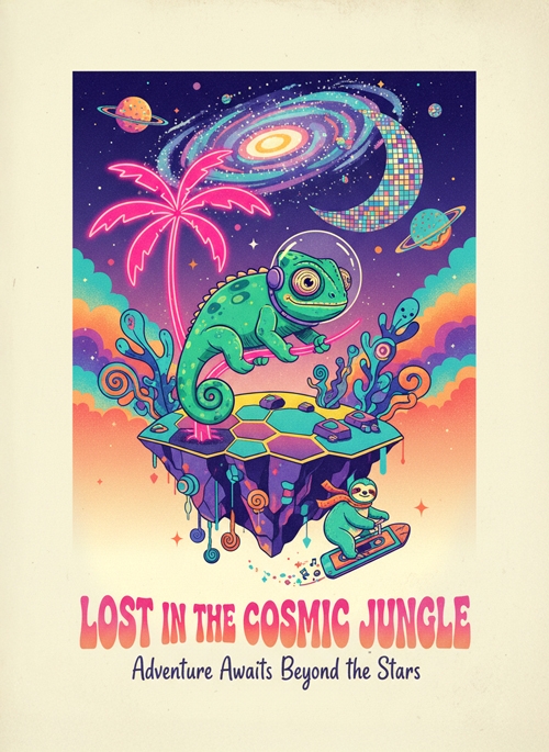 lost in the cosmic jungle  