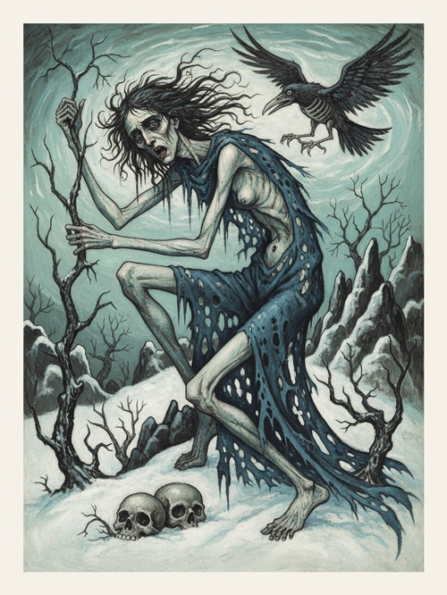 morana boginja zime i smrti slovenska mitologija  