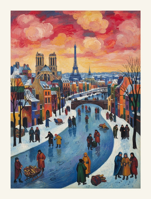 crveno nebo nad parizom  