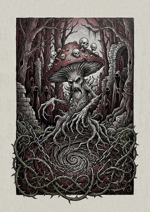 gljiva iz mračne šume  