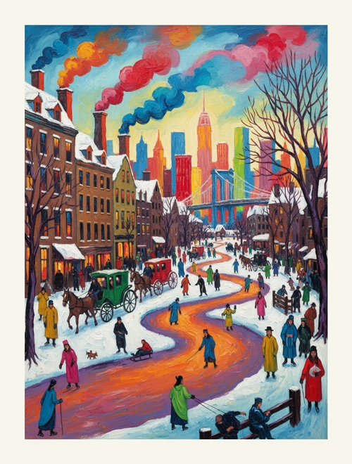 njujork oko nove godine  