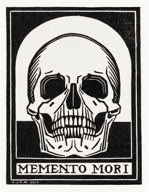 memento mori (1916) (crno belo) julie de graag 