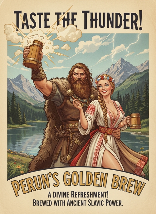 taste the thunder perun s golden brew  