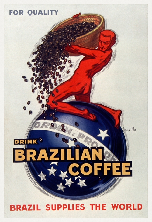 brazilska kafa for quality, drink brazilian coffee brazil supplies the world (1931) jean d ylen 