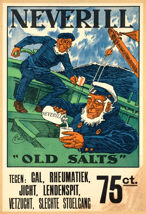 mornari ostaju zdravi uzimajući quot neverill quot lek (neverill nikad bolestan) (1900)  