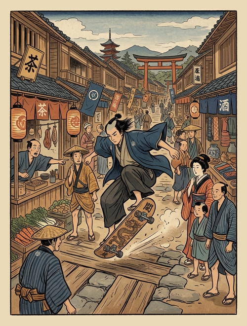 dragon board u ulici čaja  