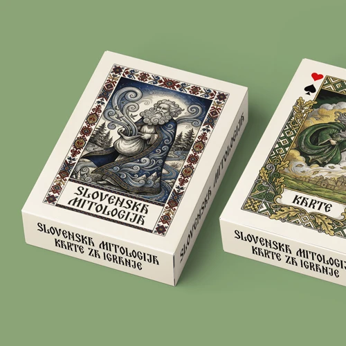 slovenska mitologija karte za igranje latinica ćirilica  