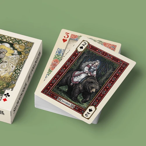 slovenska mitologija karte za igranje latinica ćirilica  