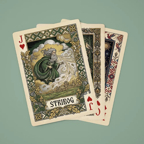 slovenska mitologija karte za igranje latinica ćirilica  