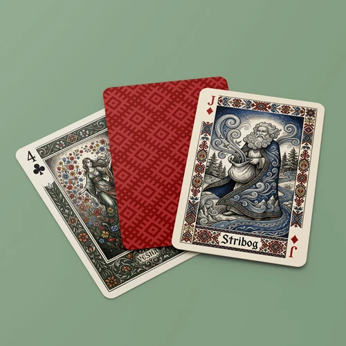 slovenska mitologija karte za igranje latinica ćirilica  