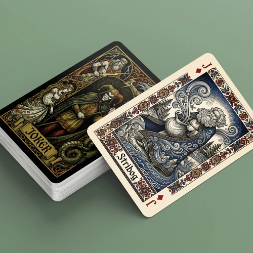 slovenska mitologija karte za igranje latinica ćirilica  