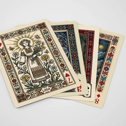 slovenska mitologija karte za igranje latinica ćirilica  