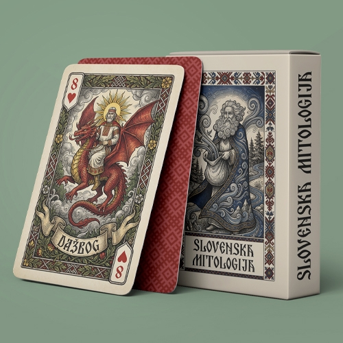 slovenska mitologija karte za igranje latinica ćirilica  
