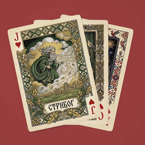 slovenska mitologija karte za igranje latinica ćirilica  