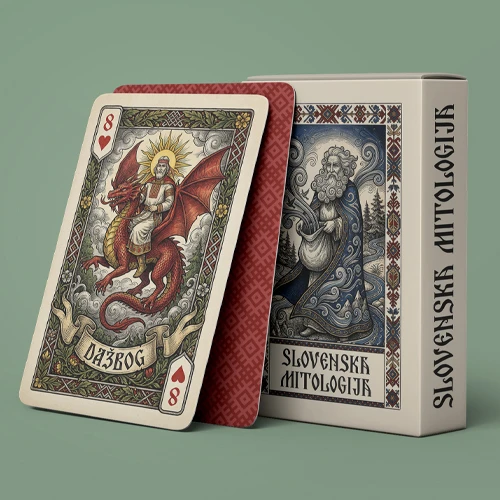 slovenska mitologija karte za igranje latinica ćirilica  