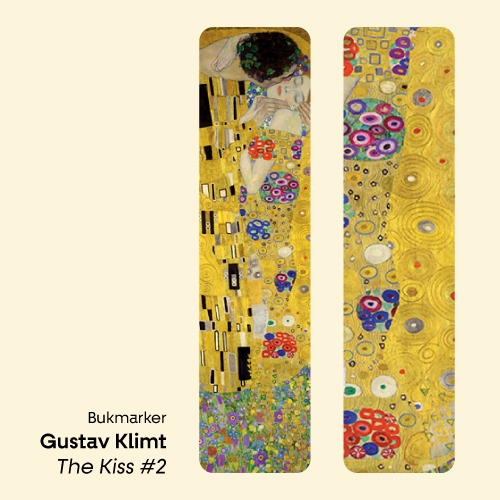 klimt bukmarker 02 the kiss (poljubac)  