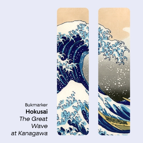 hokusai bukmarker the great wave at kanagawa  