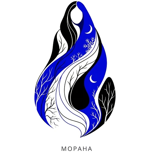 morana, zimska noć majica slovenska mitologija (bela)  