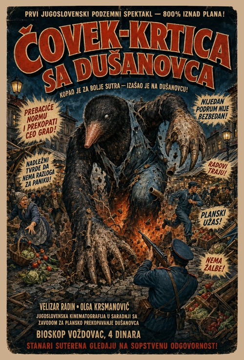 čovek krtica sa dušanovca  