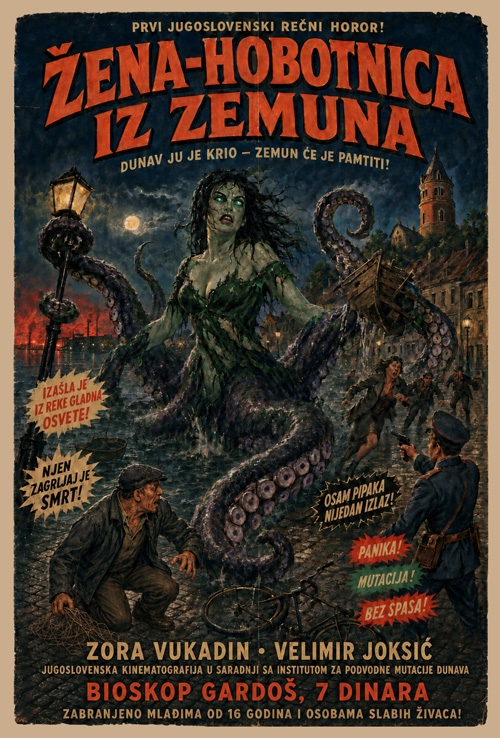 žena hobotnica iz zemuna  