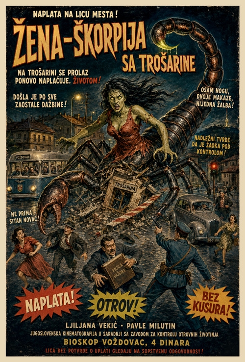 žena škorpija sa trošarine  