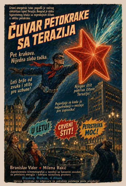 čuvar petokrake sa terazija  