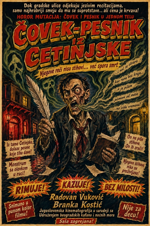 čovek pesnik iz cetinjske  
