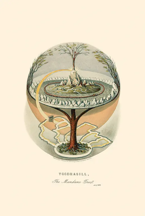 igdrasil, drvo svetova (1859) finnur magnu sson 