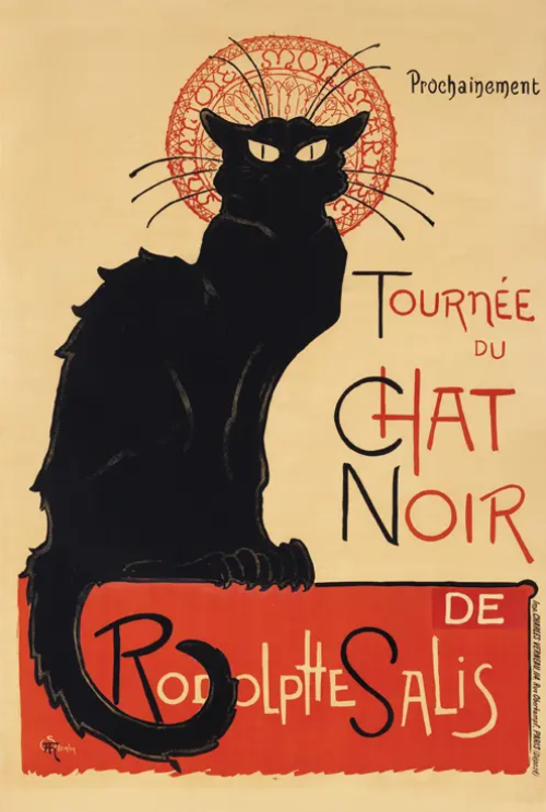tournée du chat noir (1896) théophile alexandre steinlen 