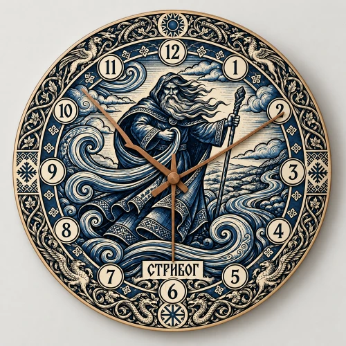stribog zidni sat slovenska mitologija  